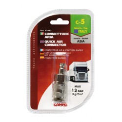 CONNECTEUR AIR C5 PLUG ITALY - SOCKET ASIA