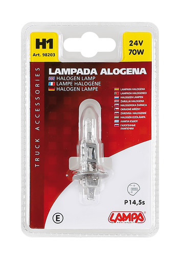 AMPOULE SPECIALE A LED H1 24-28V BLANC