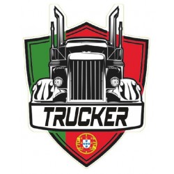 STICKER 3D GM TRUCKER PORTUGAL