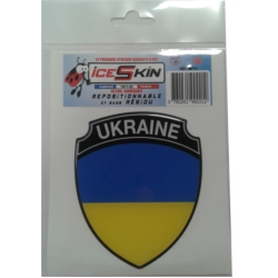 STICKER 3D BLASON UKRAINE