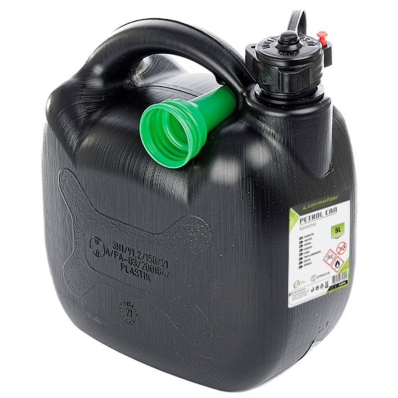 Zimtown Jerrican à essence de 5 gallons, réservoir de carburant 20L 0,6 mm  