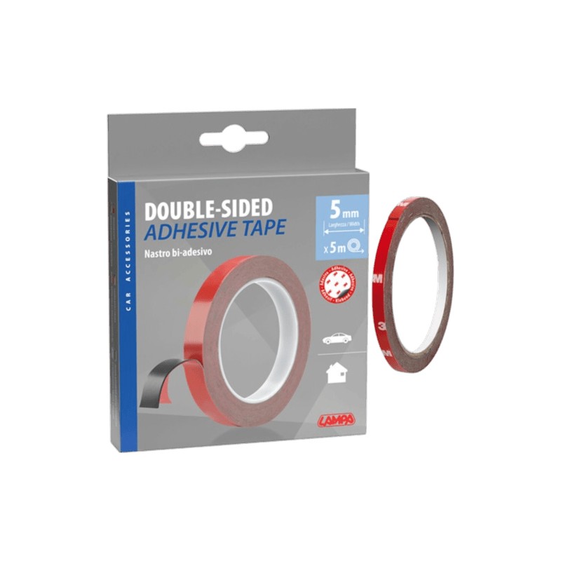 Ruban Adhésif Double Face 3M - 5 Mm De Largeur X 5 Mètres De Long - Référence 70015