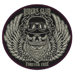STICKER 3D MP RIDER CLUB FOREVER FREE
