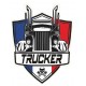 STICKER 3D GM TRUCKER FRANCE