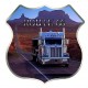 STICKER 3D GM ROUTE 66 CAMION PHOTO