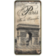 PLAQUE VINTAGE GM PARIS ARC DE TRIOMPHE 10X20CM