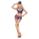 STICKER 3D GM PIN-UP MILITAIRE AMERICAINE