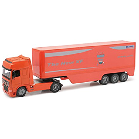 CAMION DAF 95 XF POT BELLY 40' CONTENEUR 1/32
