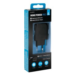 CHARGEUR SECTEUR 2 PORTS USB 20W 100/230V