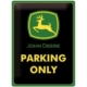 ENSEIGNE METAL 30x40 JOHN DEERE