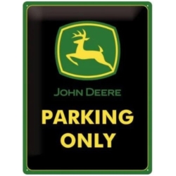 ENSEIGNE METAL 30x40 JOHN DEERE