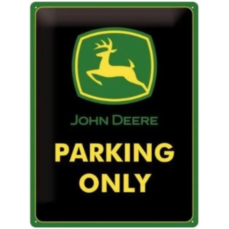 ENSEIGNE METAL 30x40 JOHN DEERE