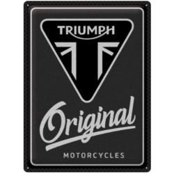 ENSEIGNE METAL 30x40 TRIUMPH ORIGINAL MOTORCYCLES