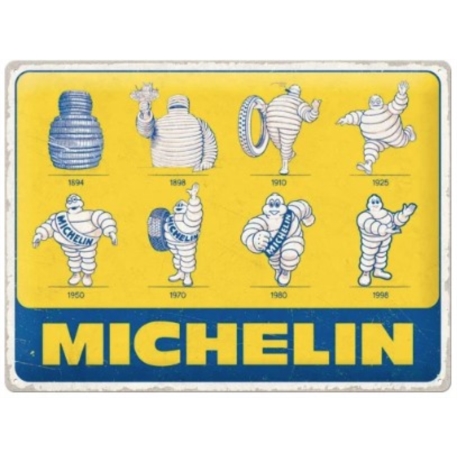 ENSEIGNE METAL 30x40 MICHELIN LOGO EVOLUTION