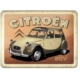 ENSEIGNE METAL 15x20 CITROEN 2CV