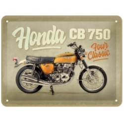 ENSEIGNE METAL 15x20 HONDA MC CB750 FOUR