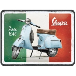 ENSEIGNE METAL 15x20 VESPA SINCE 1946