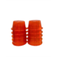 LENTILLE SIMPLE POUR SUPPORT FEUX DE POSITION ORANGE x 10