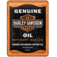 ENSEIGNE METAL 15x20 HARLEY DAVIDSON GENUINE OIL