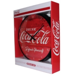 HORLOGE MURALE COCA-COLA REFRESH 31cm- Pile AA non incluse