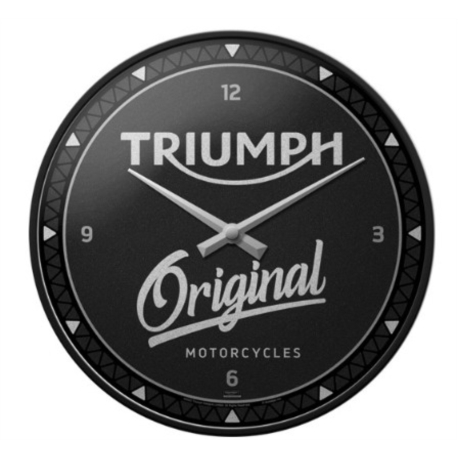 HORLOGE MURALE TRIUMPH ORIGINAL 31cm - Pile AA non incluse