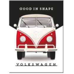 AIMANT METAL VW GOOD IN SHAPE 6x8cm