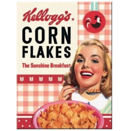 AIMANT METAL KELLOGGS COLLAGE 6x8cm