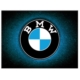 AIMANT METAL BMW LOGO BLUE SHINE 6x8cm