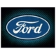 AIMANT METAL FORD LOGO BLUE SHINE 6x8cm