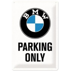 ENSEIGNE METAL 20x30 BMW PARKING