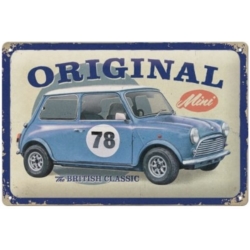 ENSEIGNE METAL 20x30 MINI THE BRITISH CLASSIC