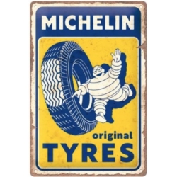 ENSEIGNE METAL 20x30 MICHELIN ORIGINAL TYRES