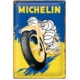 ENSEIGNE METAL 20x30 MICHELIN MOTORCYCLE BIBENDUM