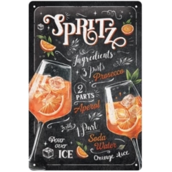 ENSEIGNE METAL 20x30 APEROL SPRITZ