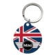 PORTE CLE ROND MINI UNION JACK - 4cm