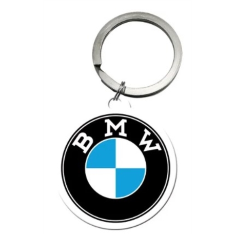 PORTE CLE ROND BMW LOGO - 4cm