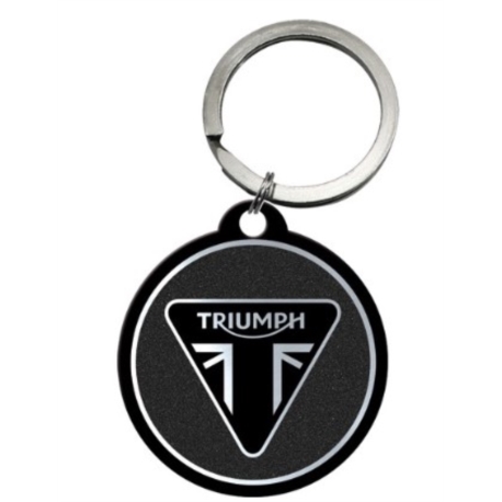 PORTE CLE ROND TRIUMPH LOGO - 4cm