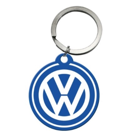 PORTE CLE ROND VW LOGO - 4cm