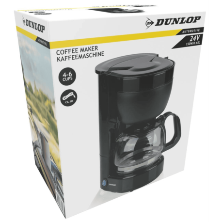 CAFETIERE 24V 300W 0,65L DUNLOP