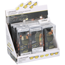 LUNETTES DE VISION NOCTURNE JAUNES DUNLOP