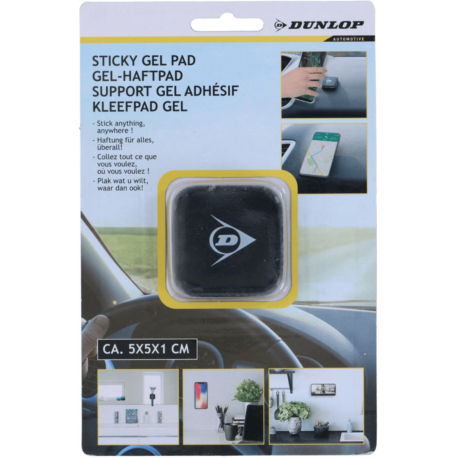 SUPPORT GEL ADHESIF 5x5CM DUNLOP