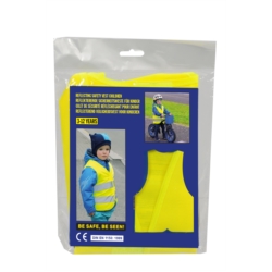 GILET DE SECURITE JAUNE HV ENFANT