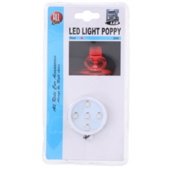 SUPPORT LED ROUGE 24V 5 LEDS ALL RIDE