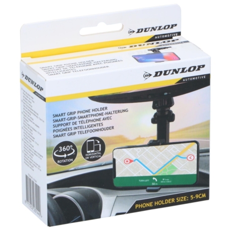 SUPPORT TELEPHONE 5 A 9CM - ROTATION 360° DUNLOP