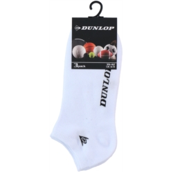 CHAUSSETTES SNEAKER BLANCHES 39-46 DUNLOP