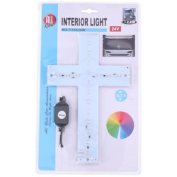 CROIX A LED 24V 18 LEDS MULTICOULEUR ALL RIDE