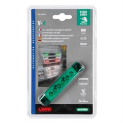 FEU 6 LED 12/24V VERT