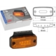 FEU DE GABARIT AVEC REFLECTEUR ET SUPPORT 4 LED 12/24V ORANGE