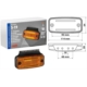 FEU DE GABARIT AVEC REFLECTEUR ET SUPPORT 2 LED 12/24V ORANGE