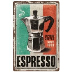 ENSEIGNE METAL 20X30 ESPRESSO